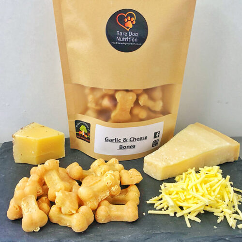 Garlic and Cheese Bones - Bare Dog Nutrition