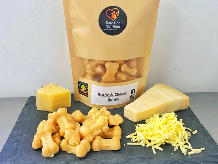 Garlic and Cheese Bones - Bare Dog Nutrition