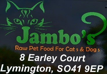 jambos raw pet food for cats and dogs